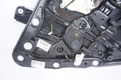 2011 - 2018 PORSCHE CAYENNE REAR LEFT DOOR WINDOW REGULATOR W/ CARRIER OEM