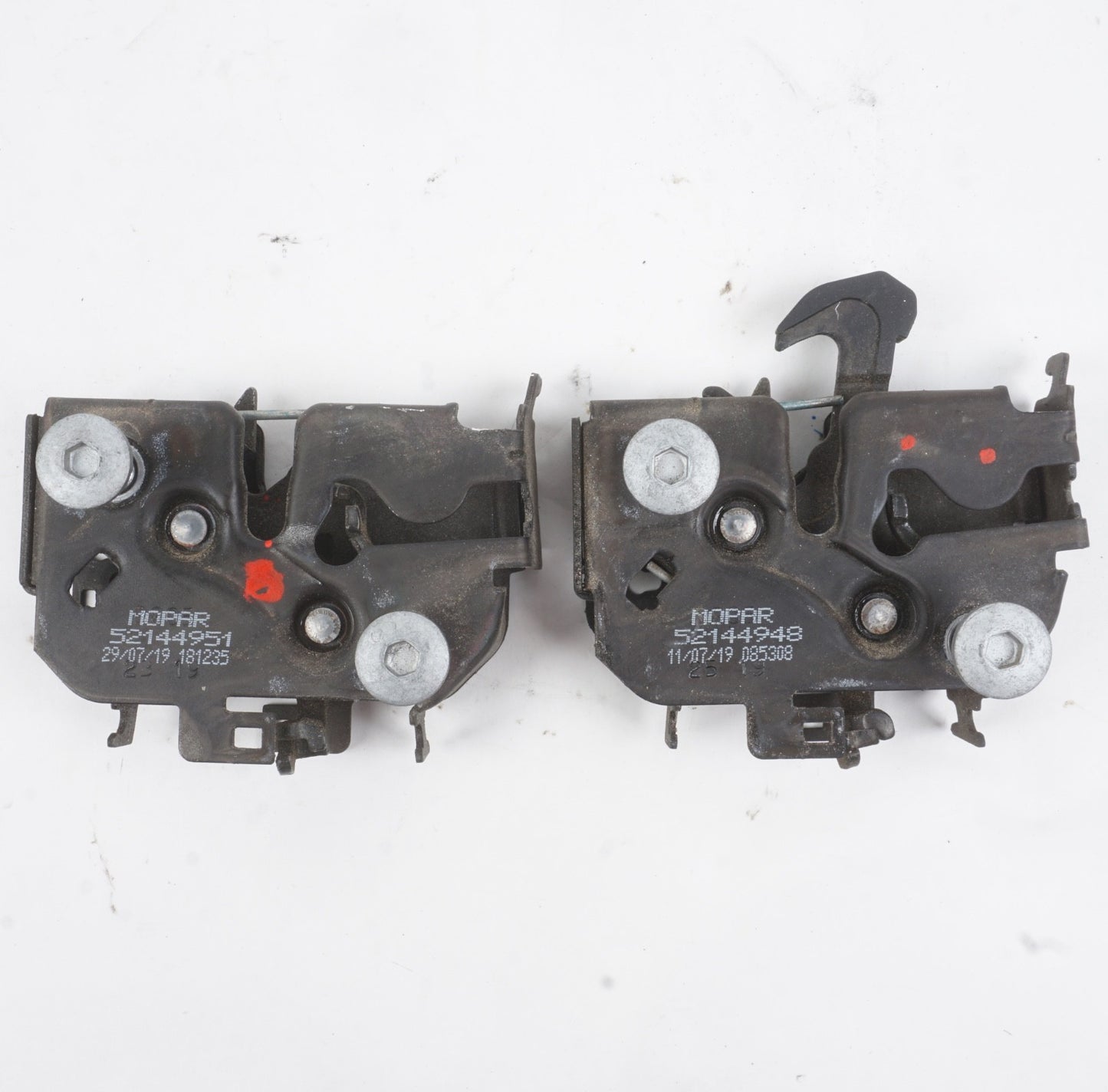 2015 - 2023 Jeep Renegade Left And Right Hood Latch OEM