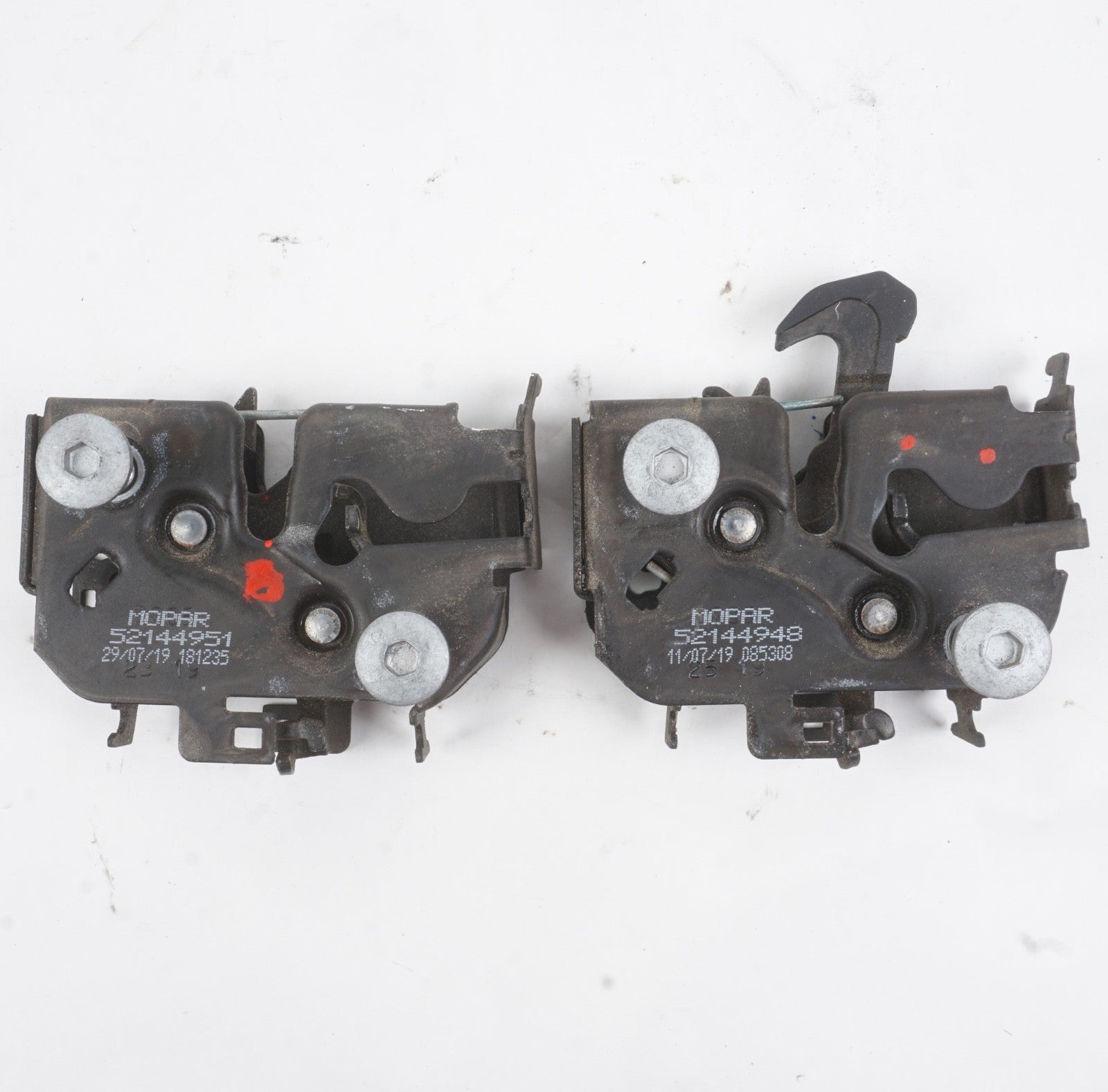 2015 - 2023 Jeep Renegade Left And Right Hood Latch OEM