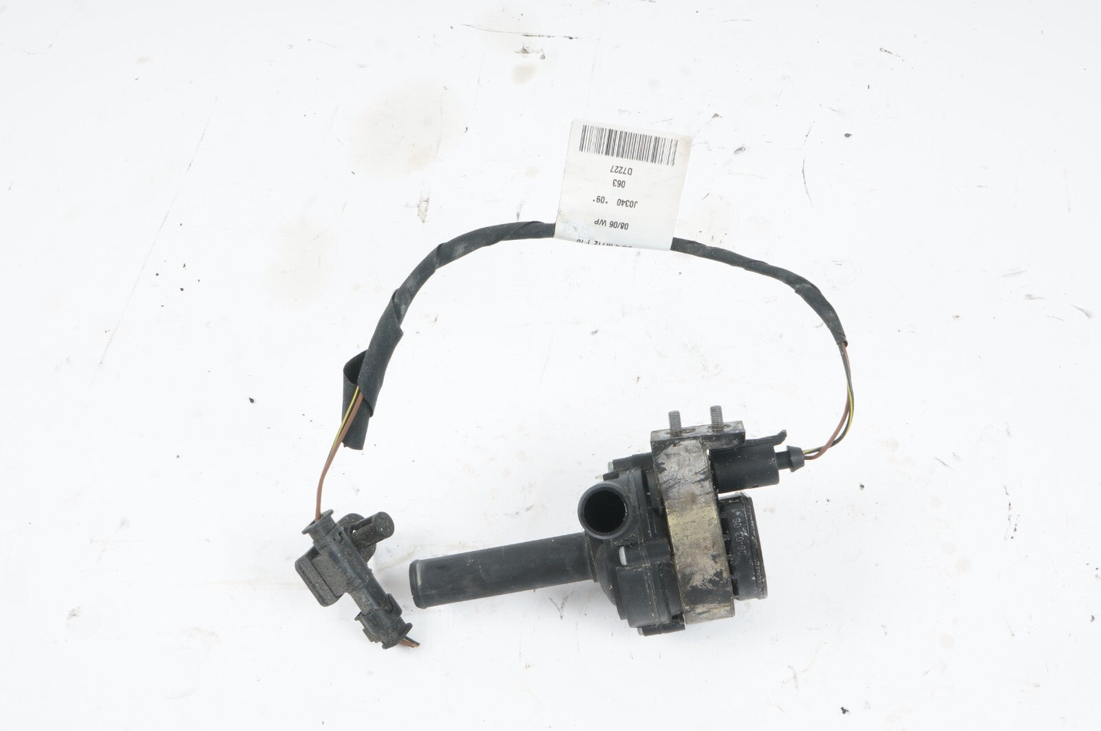 07-11 Mercedes S550 W221 AUXILIARY WATER PUMP HEATER W/ WIRE WIRING HARNESS  OEM