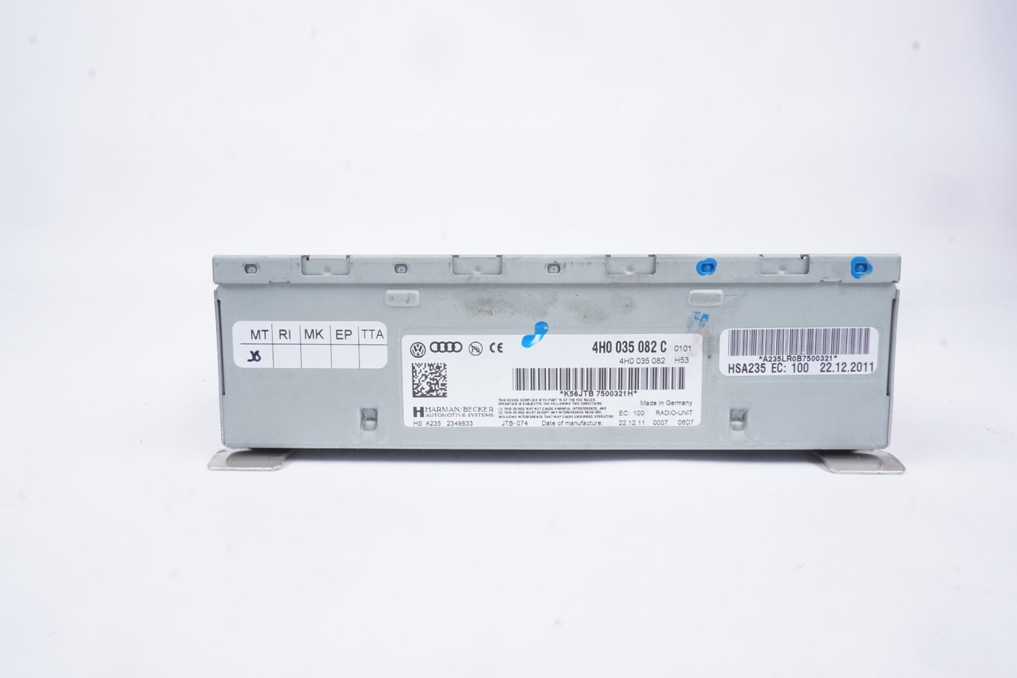 2011 - 2014 Audi A8l Satellite Tuner Receiver Control Module Unit OEM