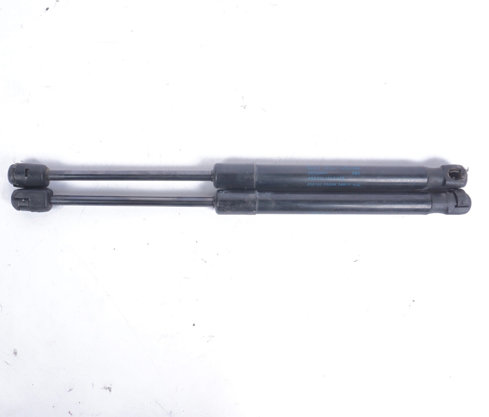2012-2018 AUDI A6 A7 S6 S7 HOOD LEFT & RIGHT SUPPORT STRUT LIFT CYLINDER SET OEM