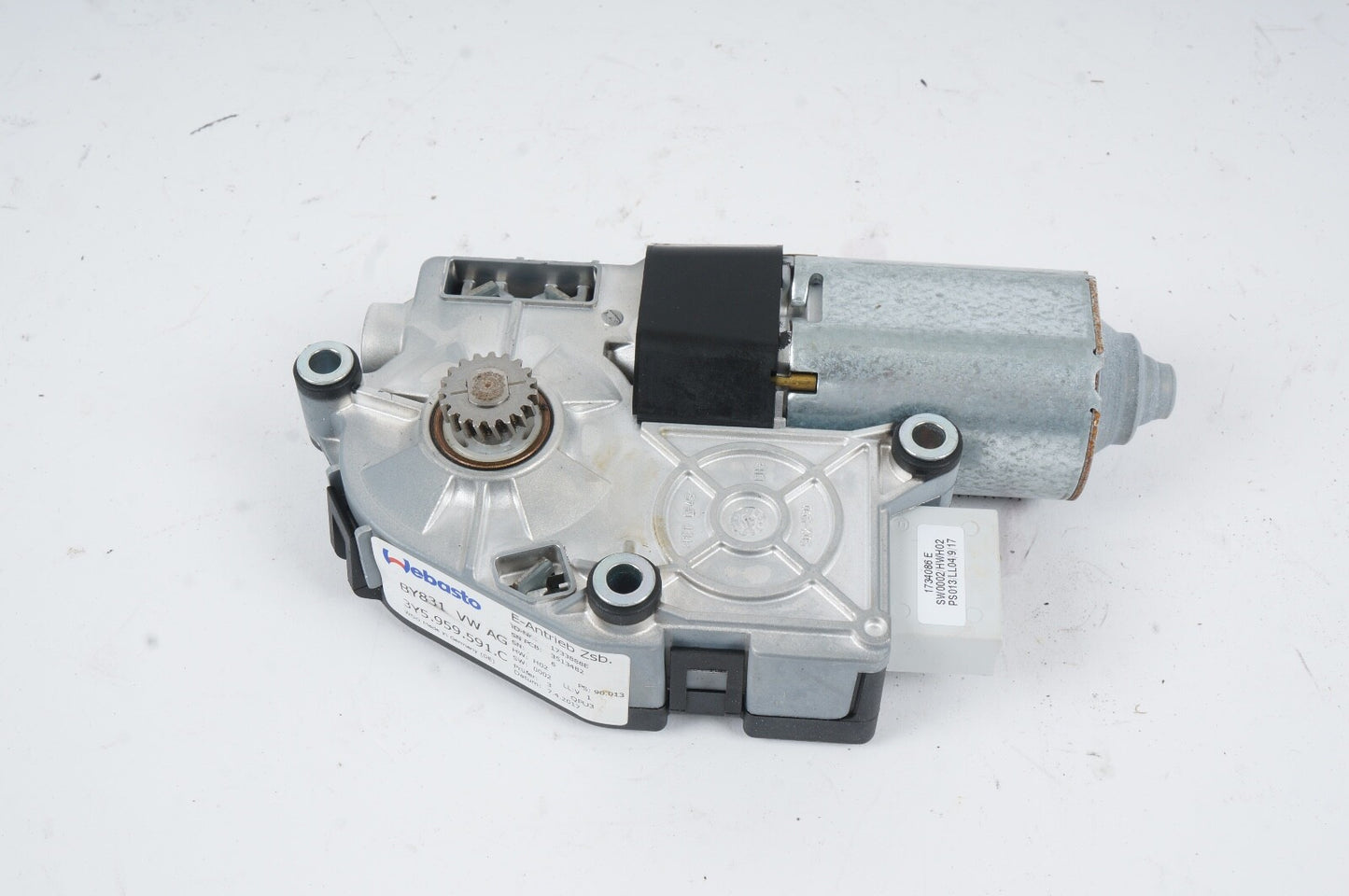 2011-2020 Bentley Mulsanne Electric Sun Roof Motor 3Y5959591C OEM