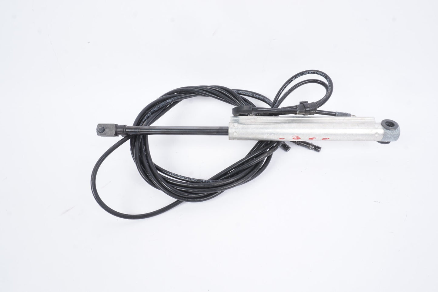 06-10 BMW 650i E64 Convertible Roof Rear Right Cylinder Shock Line 23 OEM