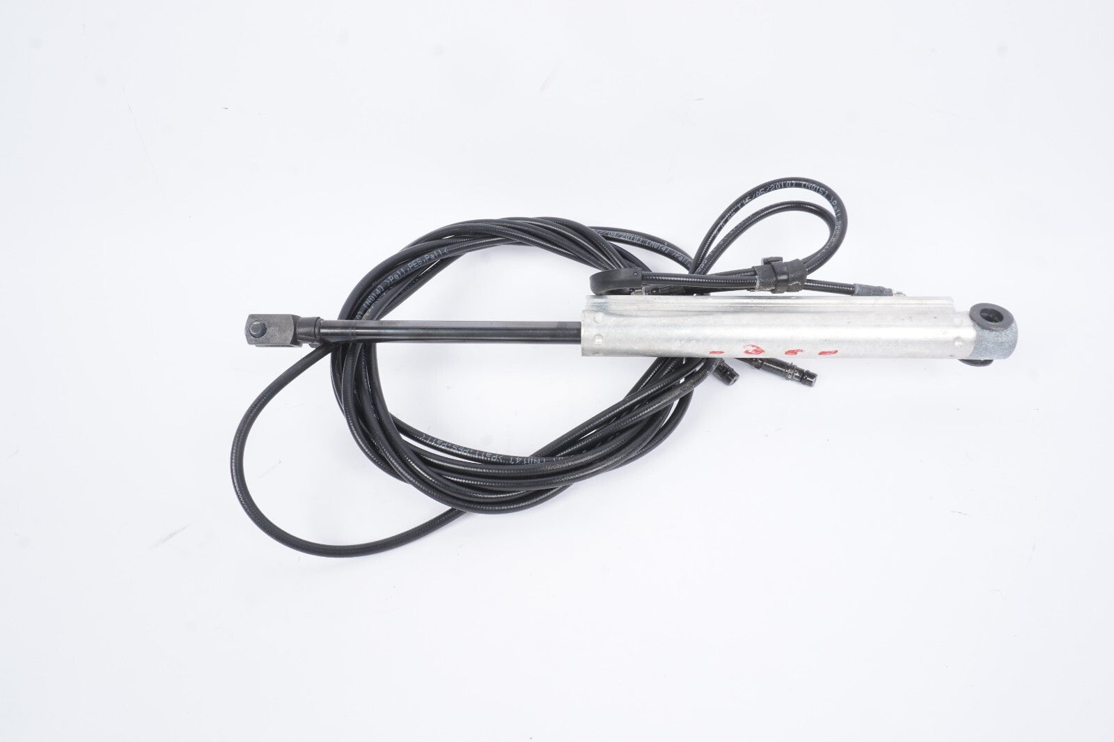 06-10 BMW 650i E64 Convertible Roof Rear Right Cylinder Shock Line 23 OEM
