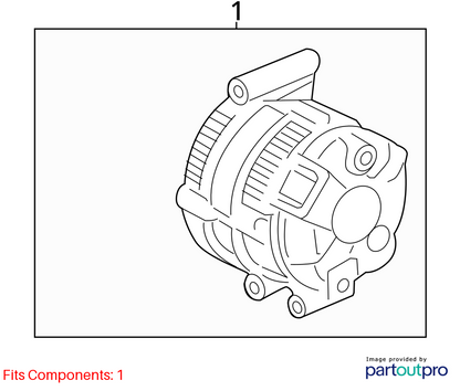 2016 - 2022 Acura ILX 2.4L Engine Motor Alternator Generator 12V OEM