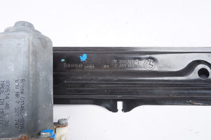 2013 - 2017 BMW X3 F25 FRONT LEFT DRIVER SIDE DOOR WINDOW REGULATOR OEM 7322747