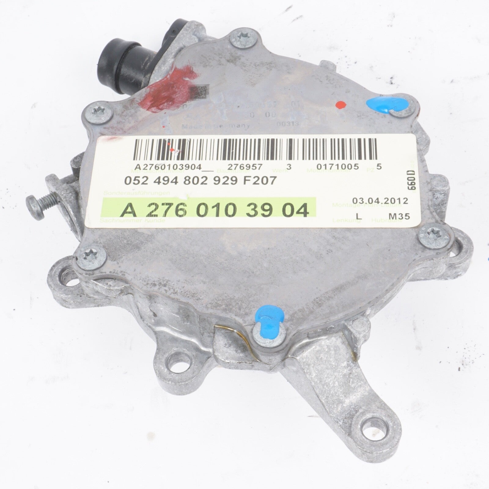 W207 12-16 Mercedes C350 E350 SLK350 Engine Motor Vacuum Pump