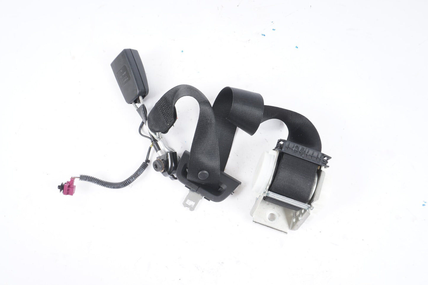 14-17 Mercedes S550 S600 W222 Rear Center Seat Belt Retractor w/ Buckle OEM
