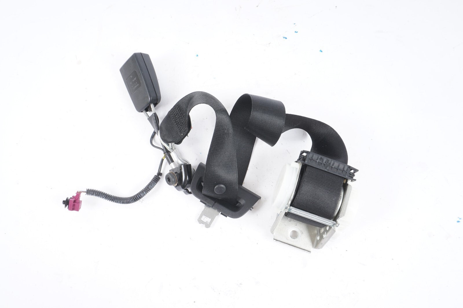 14-17 Mercedes S550 S600 W222 Rear Center Seat Belt Retractor w/ Buckle OEM