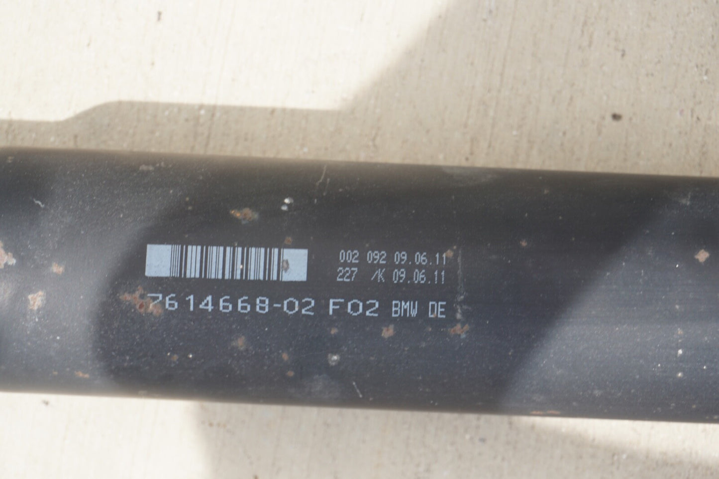 09 10 11 12 BMW 750LI DRIVE SHAFT DRIVESHAFT OEM