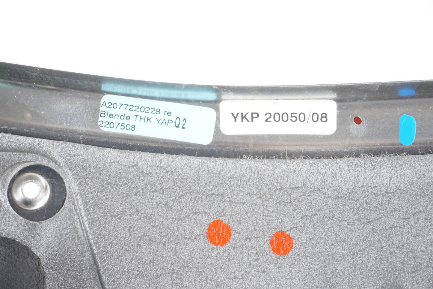 10-17 Mercedes W207 E350 E400 E550 Right Passenger Side Door Panel Edge Trim OEM