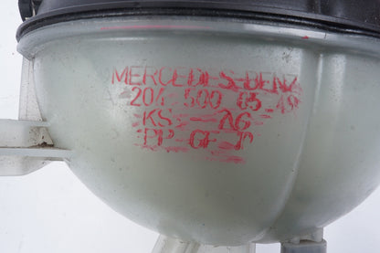08-18 Mercedes W207 E350 E550 C300 Coolant Reservoir Overflow Expansion Tank OEM