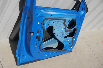 2018 - 2022 BMW X2 F39 OEM Left Front Door Shell Blue