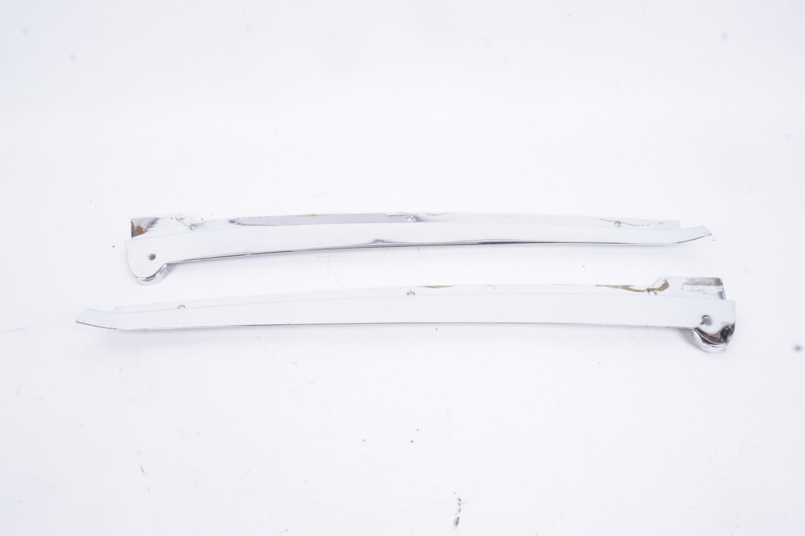 Mercedes W113 Cabrio Chrome Molding Pair Moldings