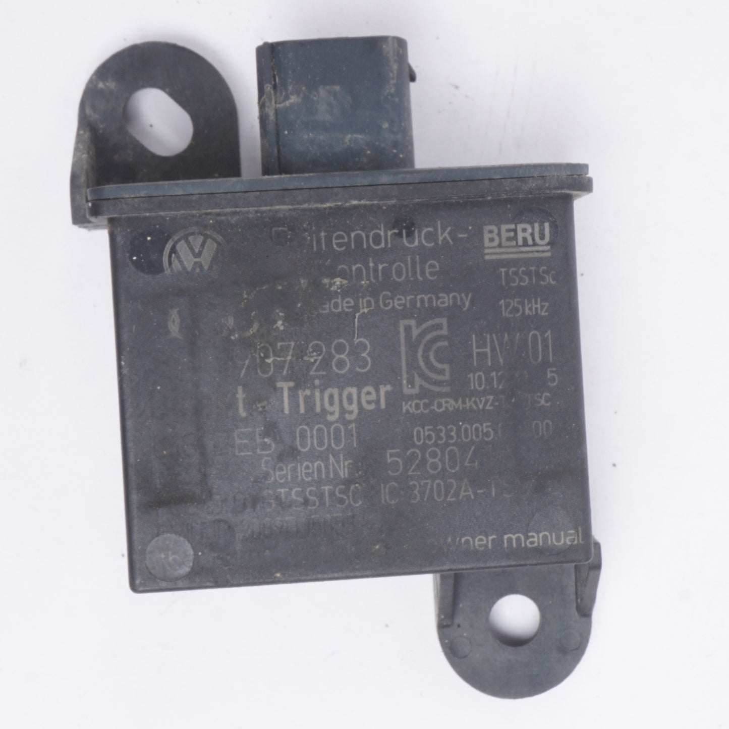 2011-2016 PORSCHE CAYENNE REAR RIGHT TIRE PRESSURE MONITOR CONTROL MODULE OEM