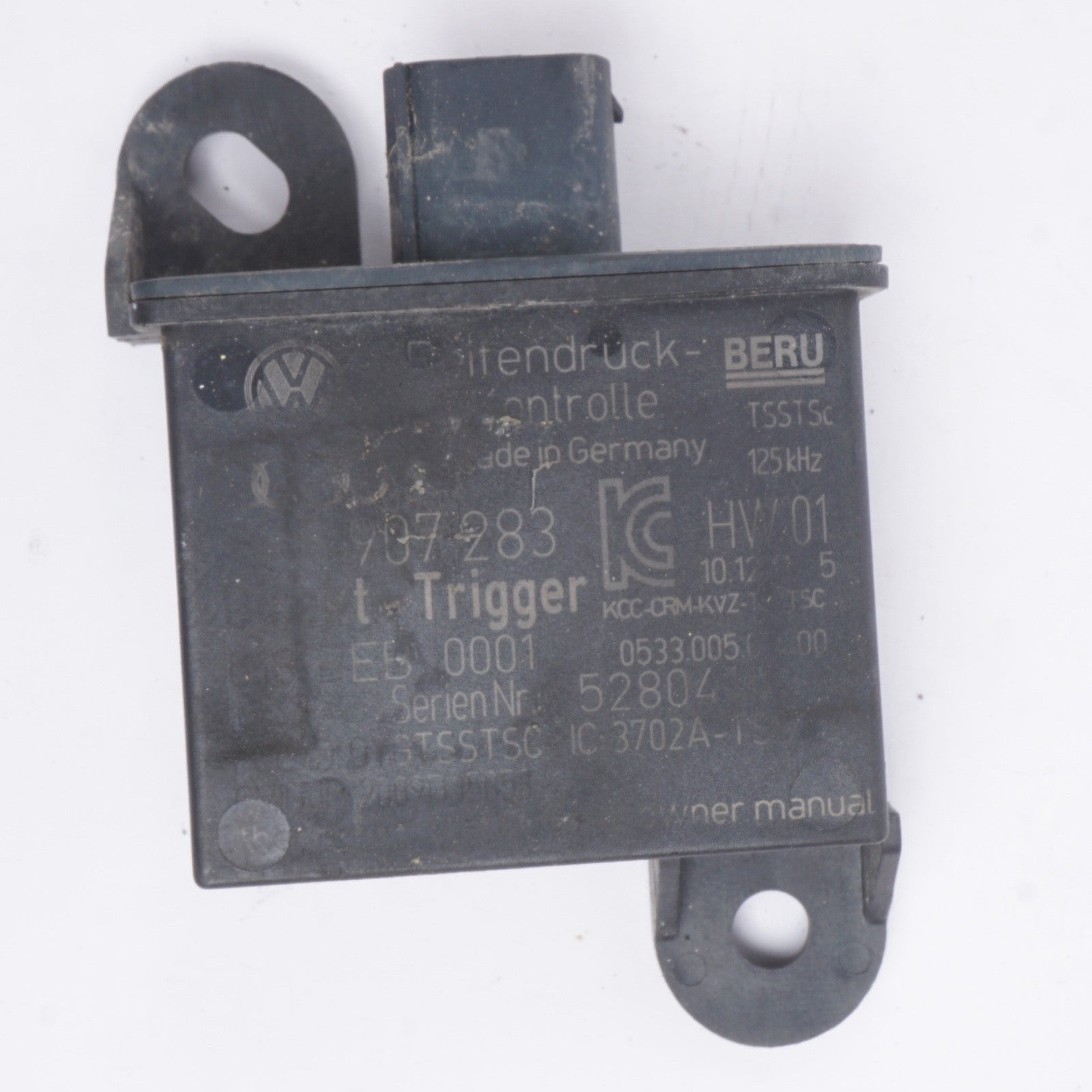 2011-2016 PORSCHE CAYENNE REAR RIGHT TIRE PRESSURE MONITOR CONTROL MODULE OEM