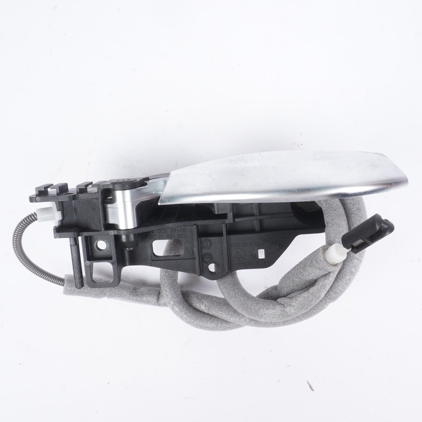 2009-2015 BMW F01 F02 7 SERIES REAR RIGHT SIDE INTERIOR DOOR HANDLE W CABLE OEM