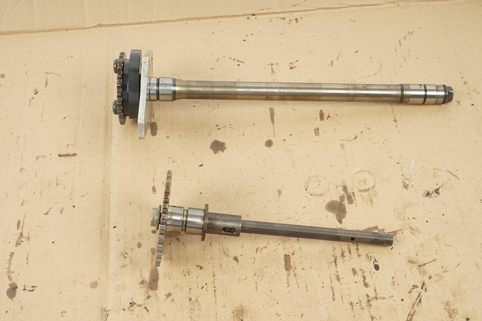 2012 - 2015 AUDI A7 3.0L ENGINE OIL PUMP TIMING GEAR DRIVE GEAR SHAFT SET OEM
