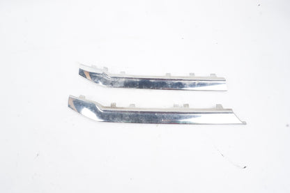 2011-2014 Audi A8 Quattro Bumper Grille Chrome Molding Right 2Pcs OEM