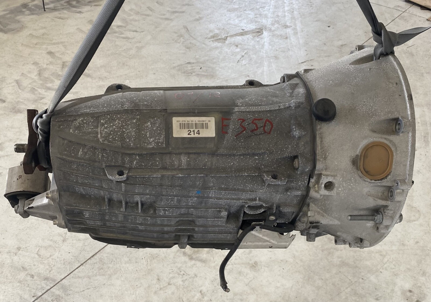 2012 - 2013 Mercedes E350 E-Class 3.5L V6 TRANSMISSION RWD 116,000 miles