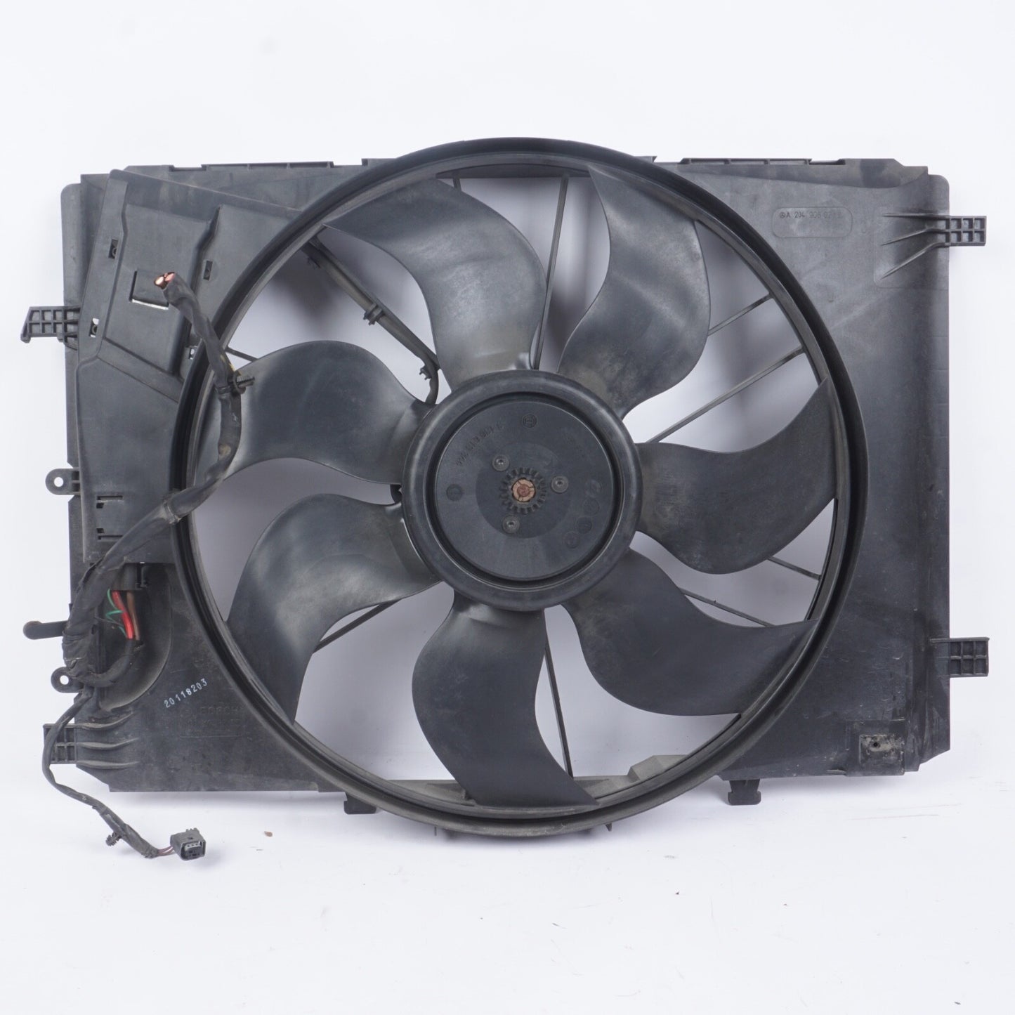 2012-2014 Mercedes W204 C250 C300 E350 Engine Radiator Cooling Fan Motor OEM