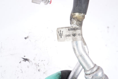14-18 Maserati Ghibli 3.0L AC Air Conditioning Hose Pipe Line 670001937 Oem