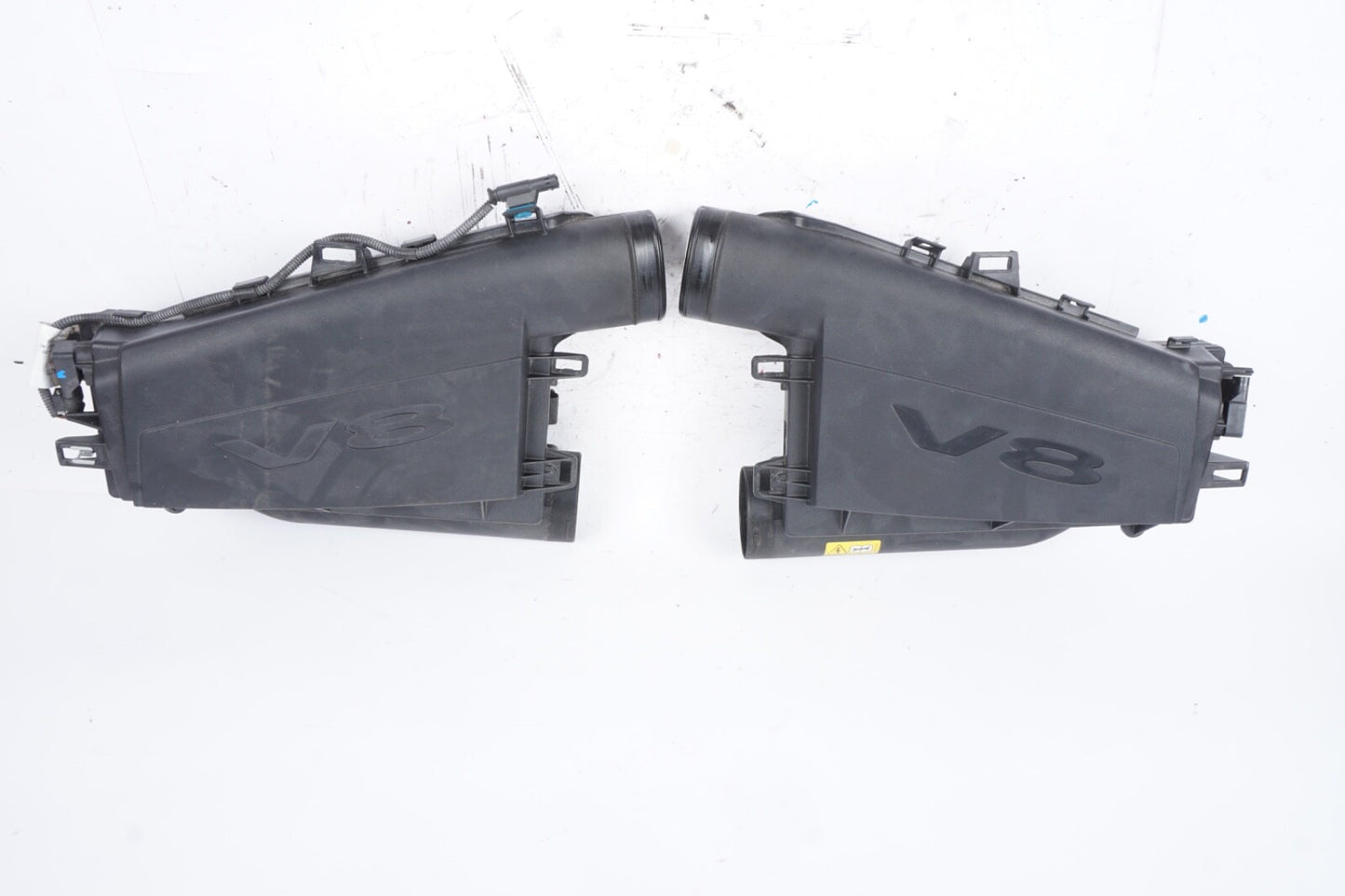 12-17 MERCEDES S550 4.6L LEFT RIGHT SIDE ENGINE AIR INTAKE CLEANER BOX OEM