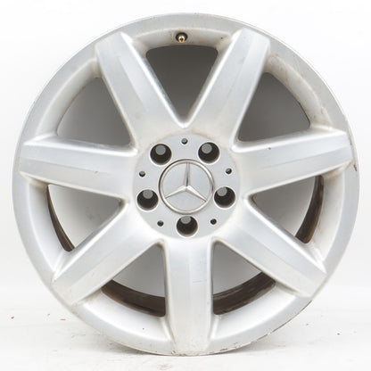 2003 - 2006 Mercedes-Benz R230 Sl500 Sl600 Wheel Rim Silver 17" OEM