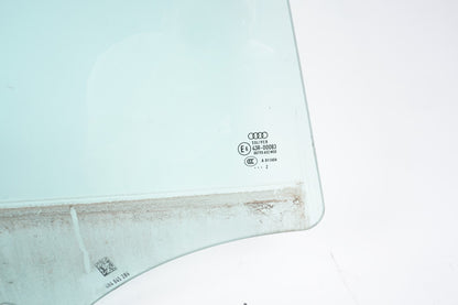 11-17 AUDI A8L WINDOW GLASS REAR RIGHT PASSENGER SIDE DOOR  OEM