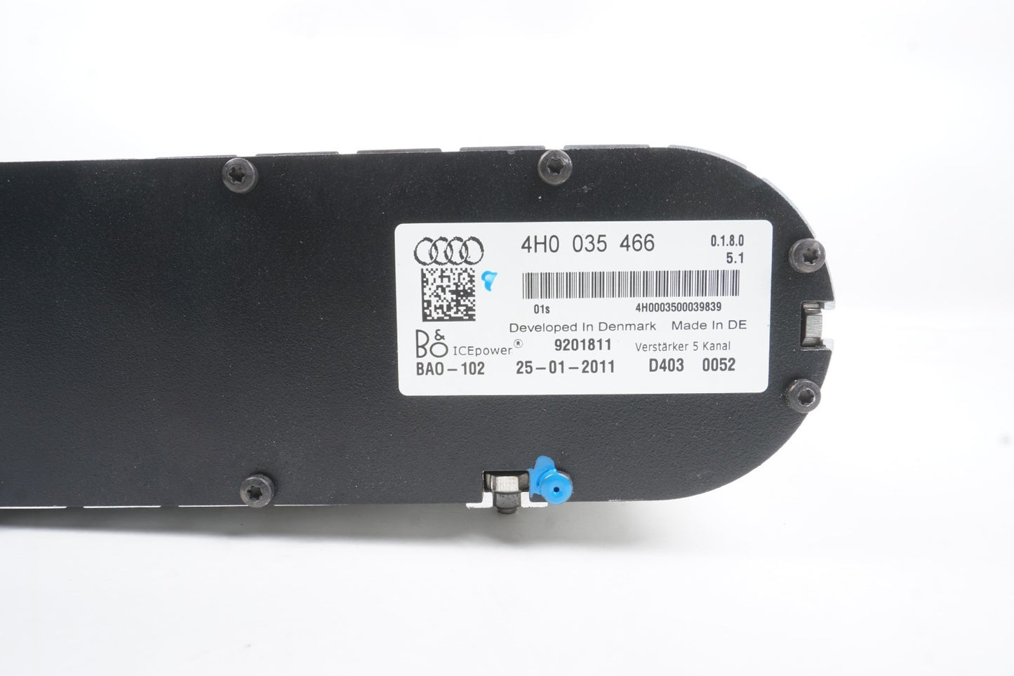 2011-2017 Audi D4 A8 A8L Bang & Olufsen Slave Amplifier OEM