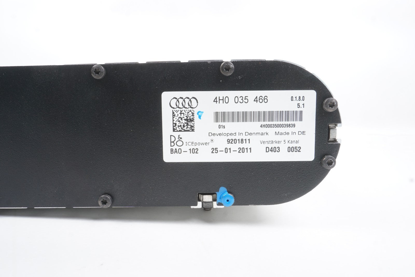 2011-2017 Audi D4 A8 A8L Bang & Olufsen Slave Amplifier OEM