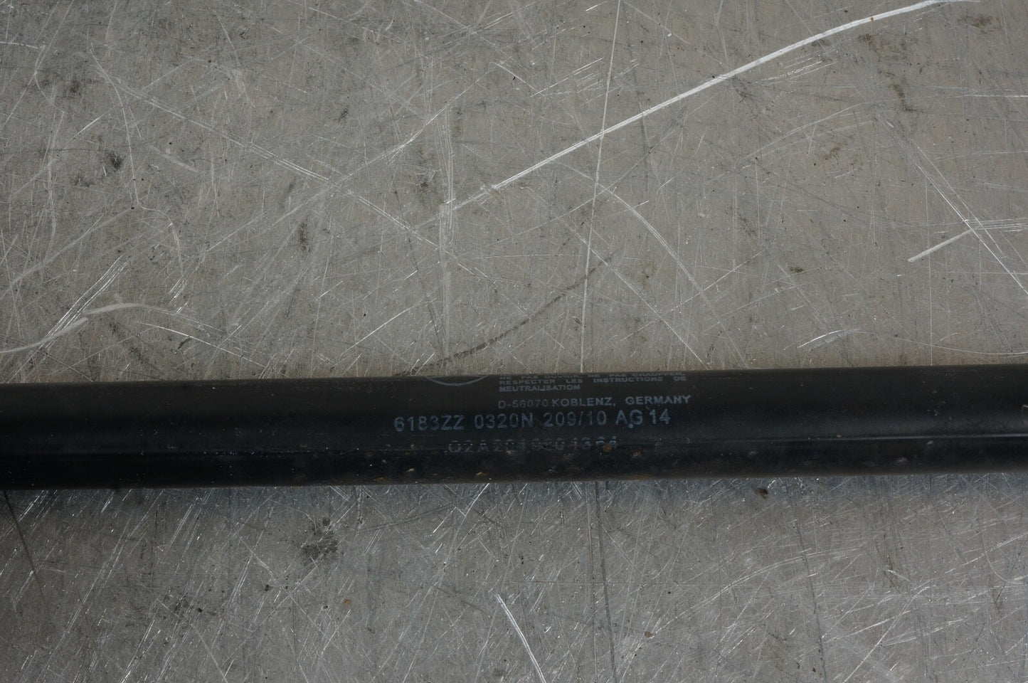 08-14 MERCEDES-BENZ C300 HOOD LIFT SUPPORT SHOCKS PAIR