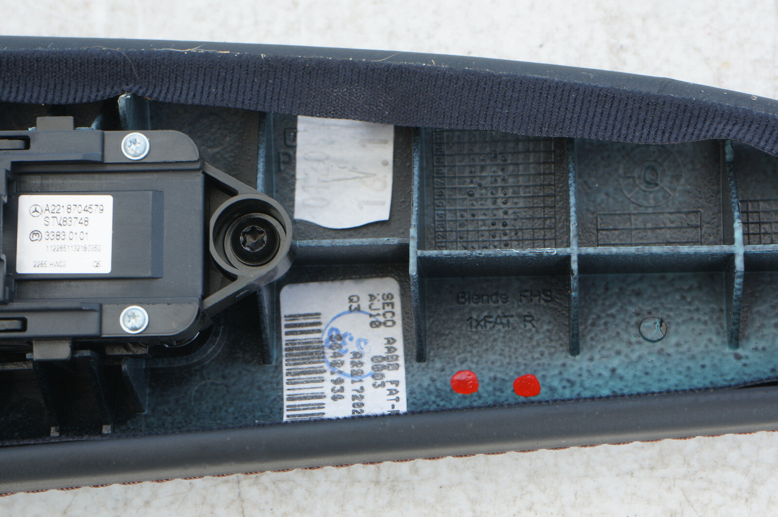 10-13 MERCEDES W221 S550 S400 FRONT RIGHT PASS SIDE WINDOW CONTROL SWITCH OEM