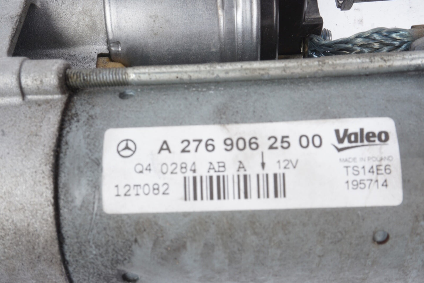 12-16 Mercedes W207 E350 C300 GLK350 Engine Motor Starter 2769062500 OEM