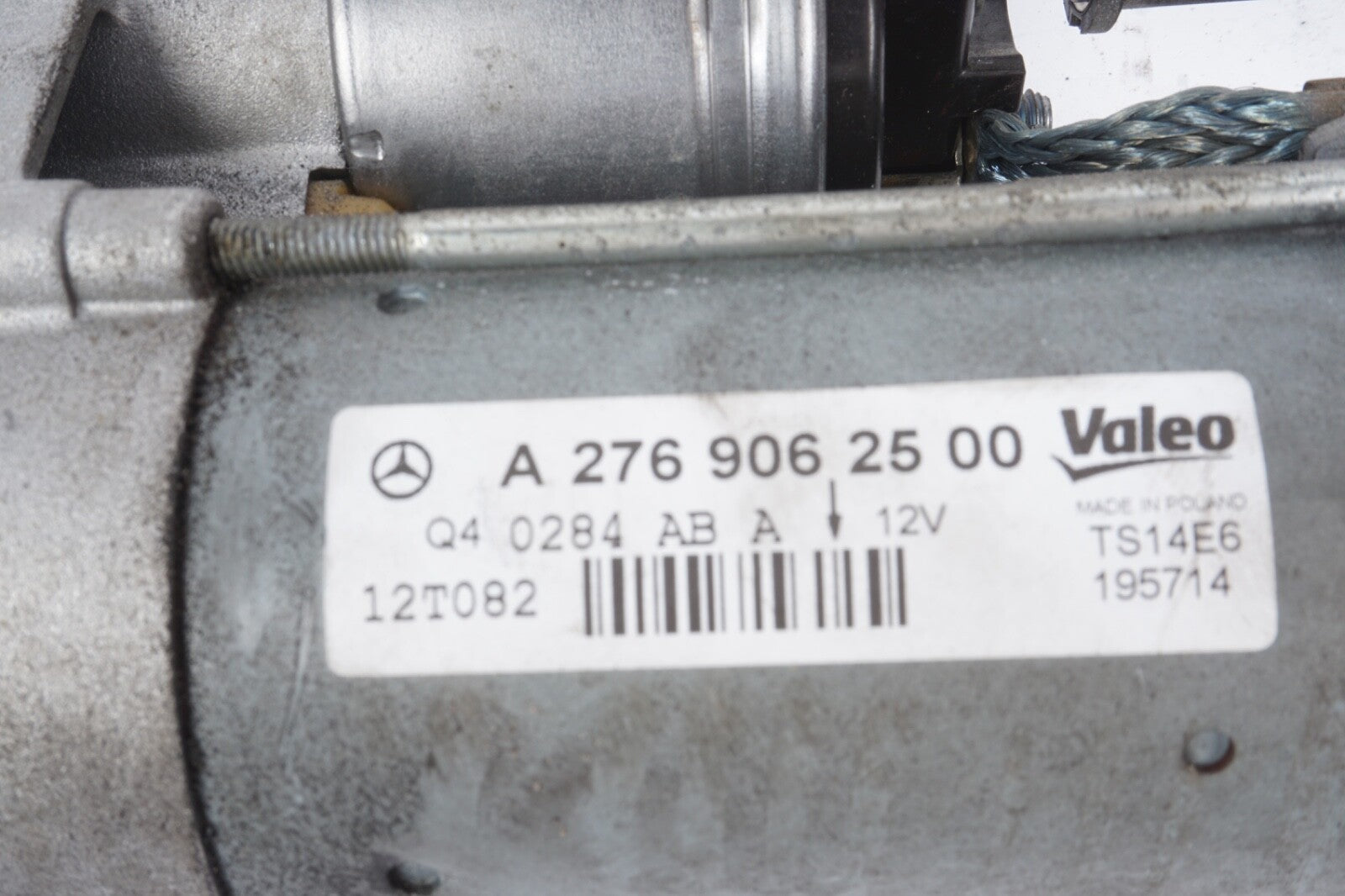 12-16 Mercedes W207 E350 C300 GLK350 Engine Motor Starter 2769062500 OEM
