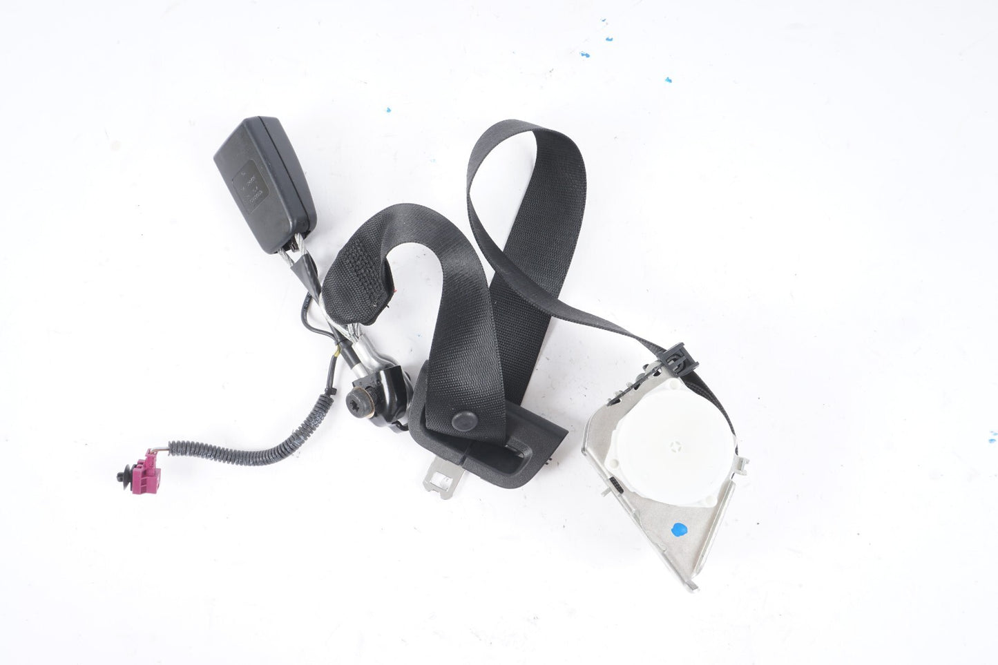14-17 Mercedes S550 S600 W222 Rear Center Seat Belt Retractor w/ Buckle OEM