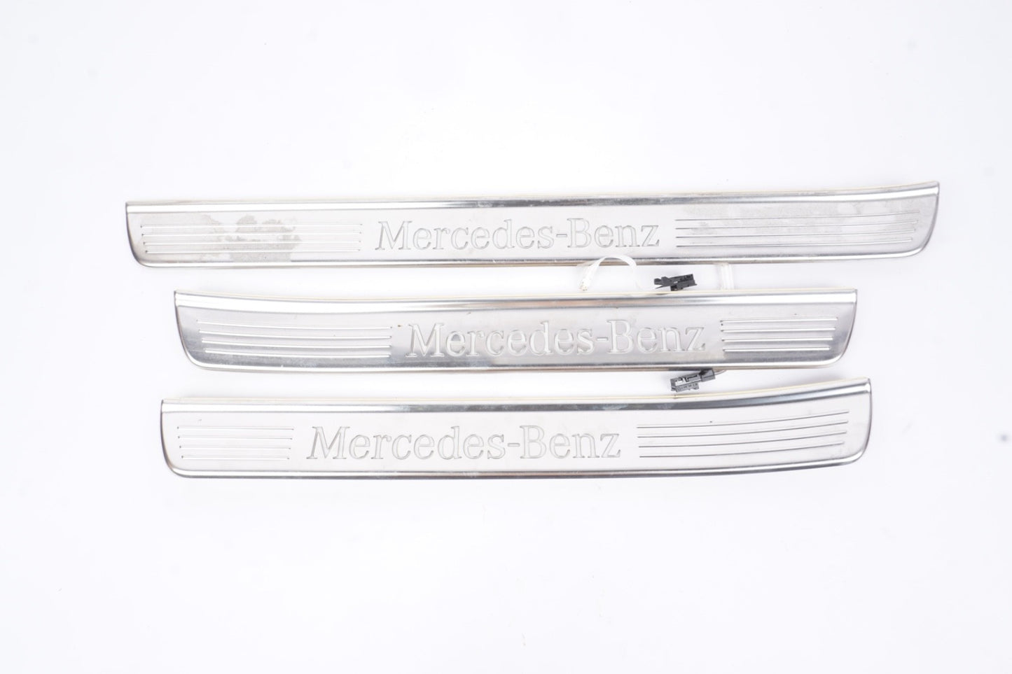 2014 - 20 Mercedes W222 S550 S600 Front & Rear Illuminated Door Step Sill Panel