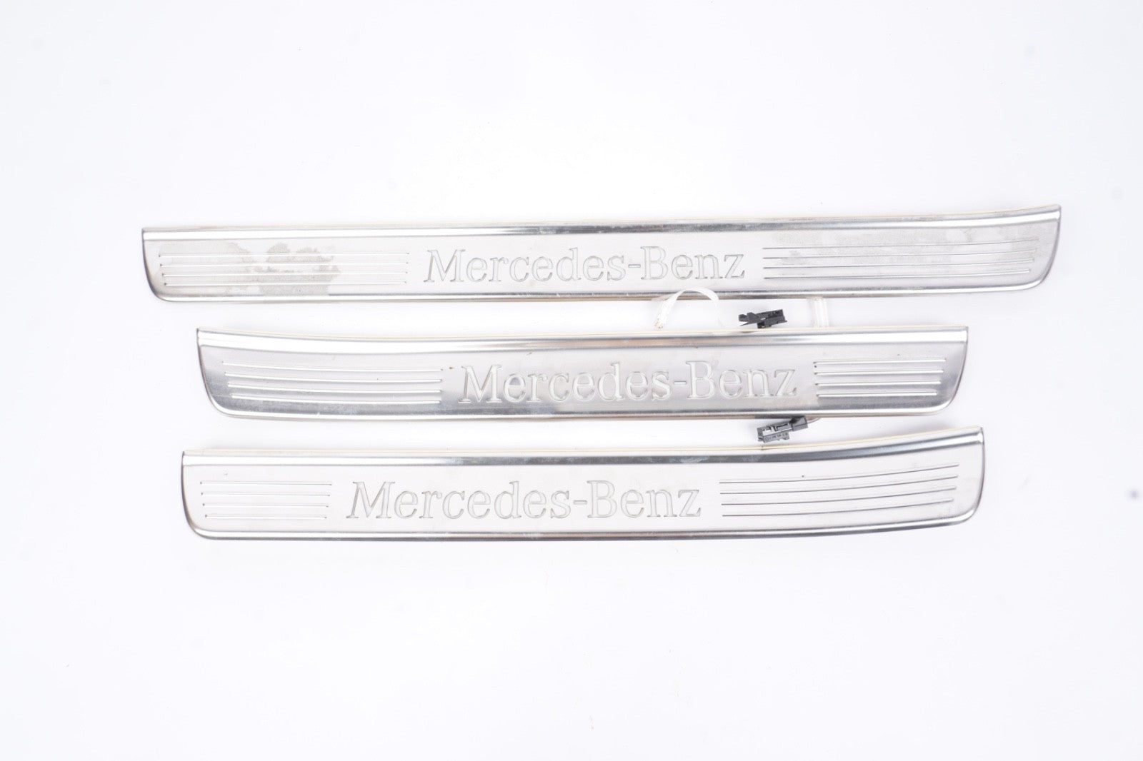 2014 - 20 Mercedes W222 S550 S600 Front & Rear Illuminated Door Step Sill Panel