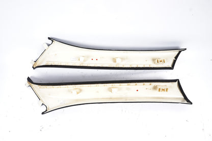 2011 - 2016 BMW 528I 535I 550I F10 OEM RIGHT & LEFT A PILLAR TRIM SET 2 BLACK