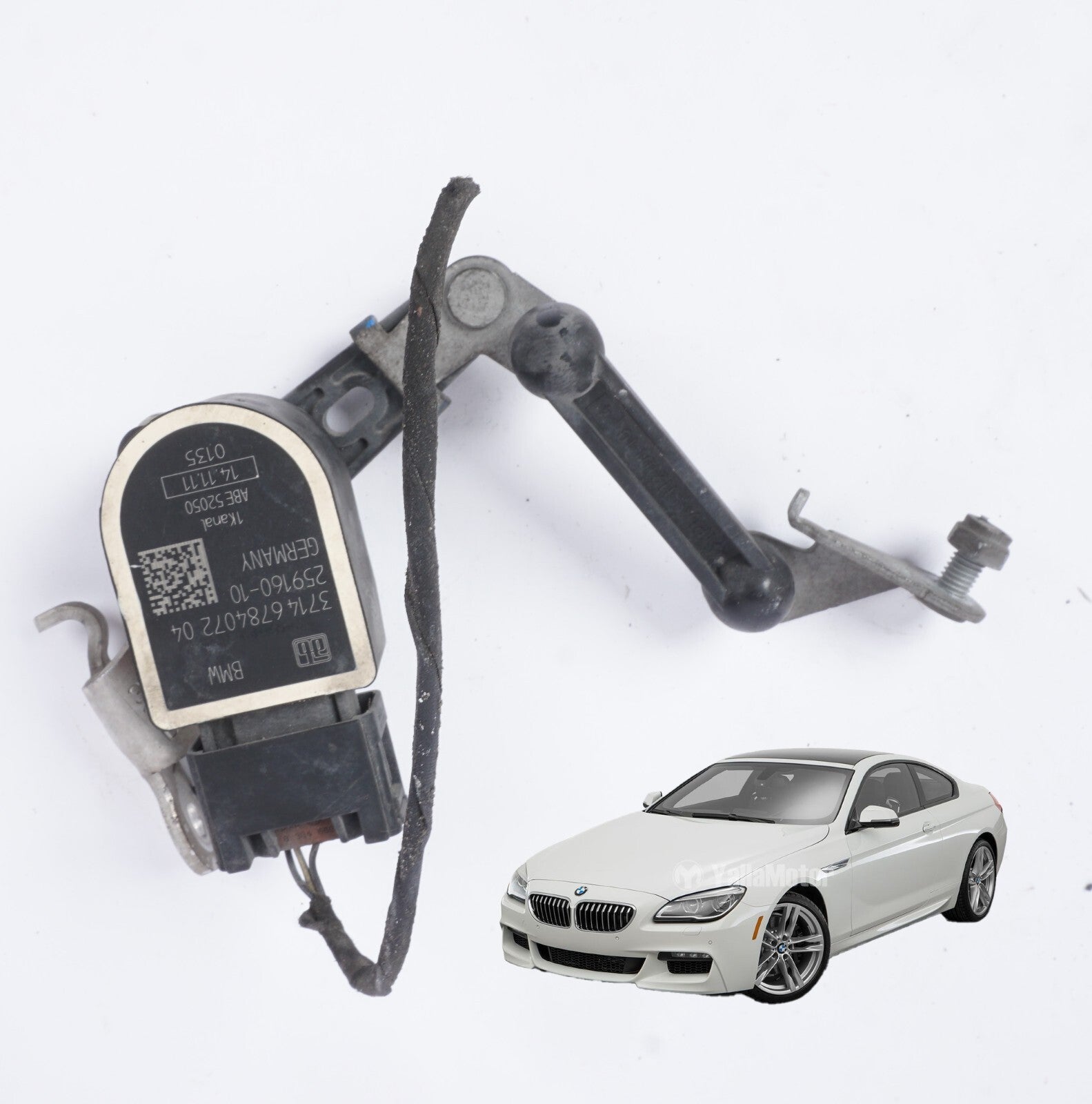 2012 - 2018 BMW 650i 640i Front Right Suspension Height Level Sensor OEM