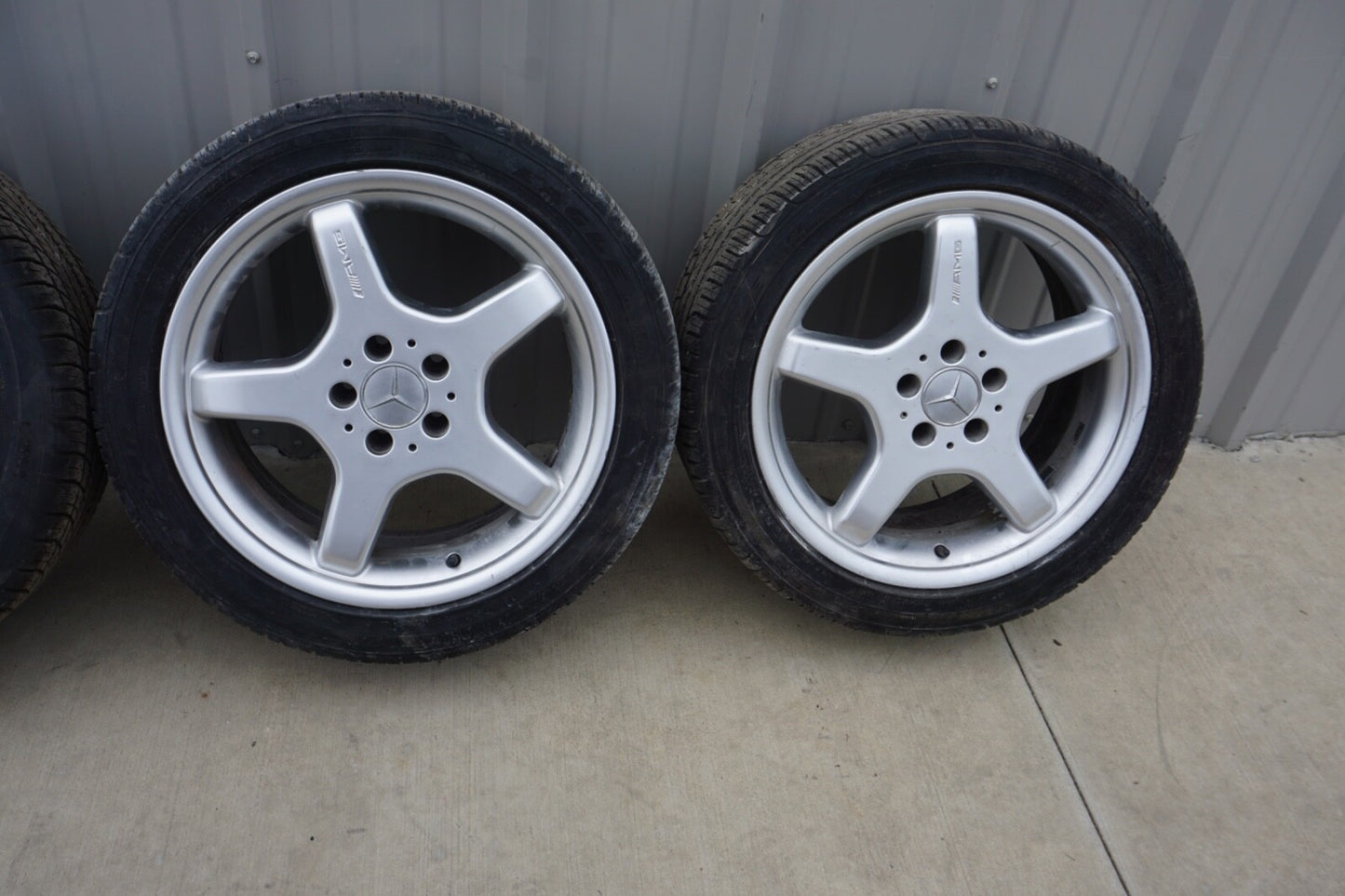 2003-2006 Mercedes-Benz R230 Wheels Rims SL500 AMG SL600 SL55 Staggered OEM 18”