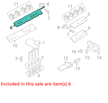 2009-2011 AUDI A6 QUATTRO - Right Antenna Booster 4F5035225L