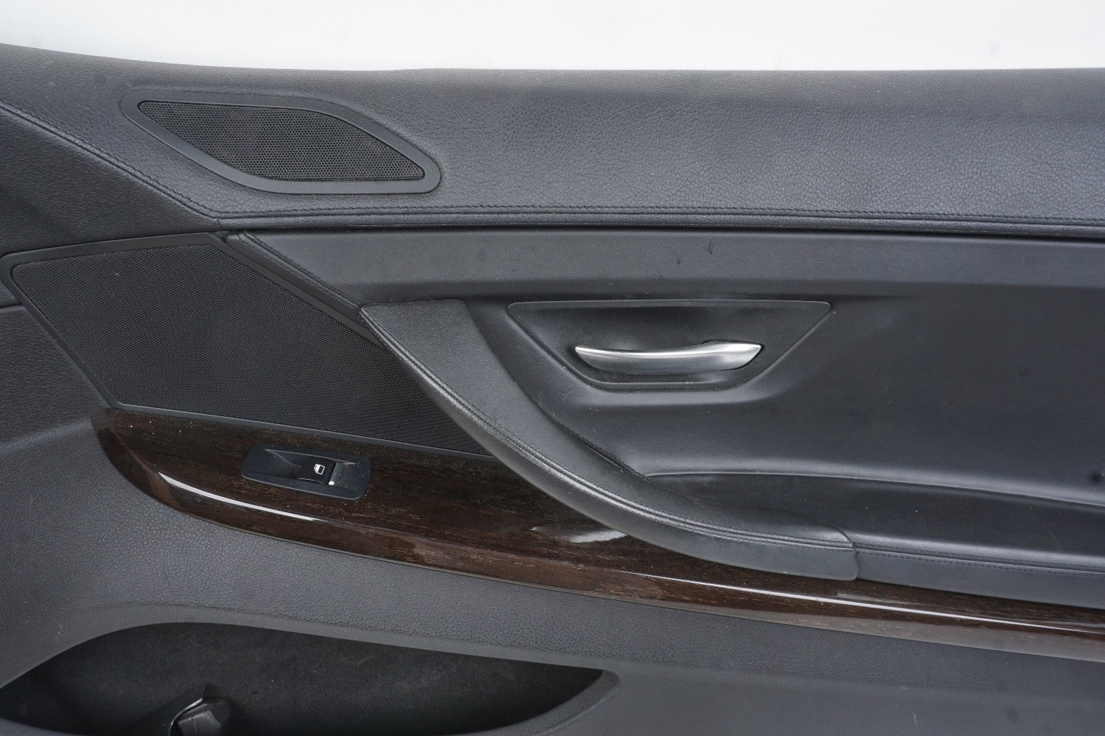 2012 - 2018 BMW F12 F13 640I 650I RIGHT DOOR PANEL BLACK NAPPA LEATHER