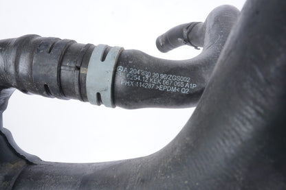12-14 Mercedes W204 C250 Engine Coolant Hose Line Pipe  OEM