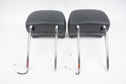 12-18 BMW F06 F12 F13 640I 650I FRONT RIGHT & LEFT SIDE HEADREST SET BLACK OEM