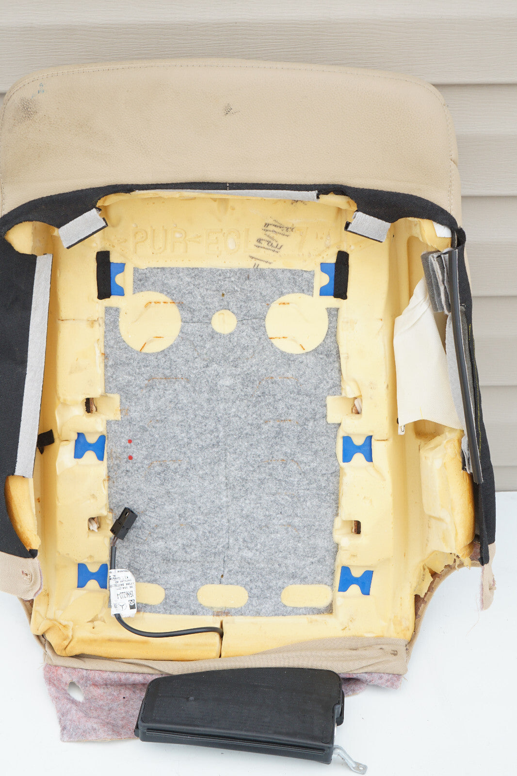 06-10 MERCEDES BENZ R350 R500 W251 FRONT RIGHT PASSENGER SEAT BACK BACKREST OEM