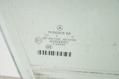 07-13 Mercedes S550 W221 Front Right Side Door Window Glass OEM