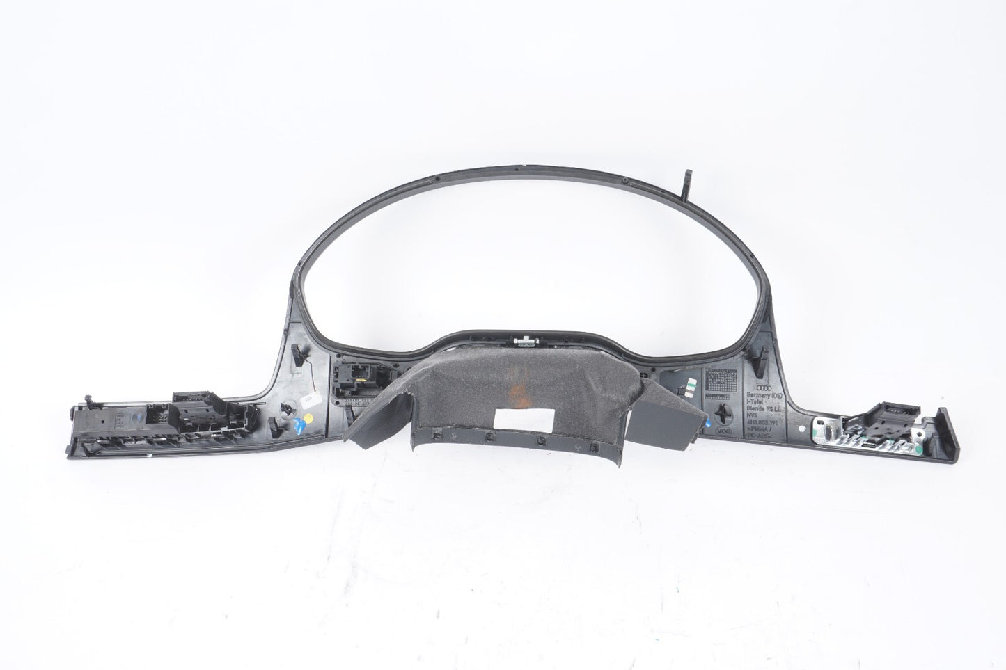 12-17 AUDI A8L A8 DASH SPEEDOMETER CLUSTER BEZEL TRIM 4H1853191  OEM
