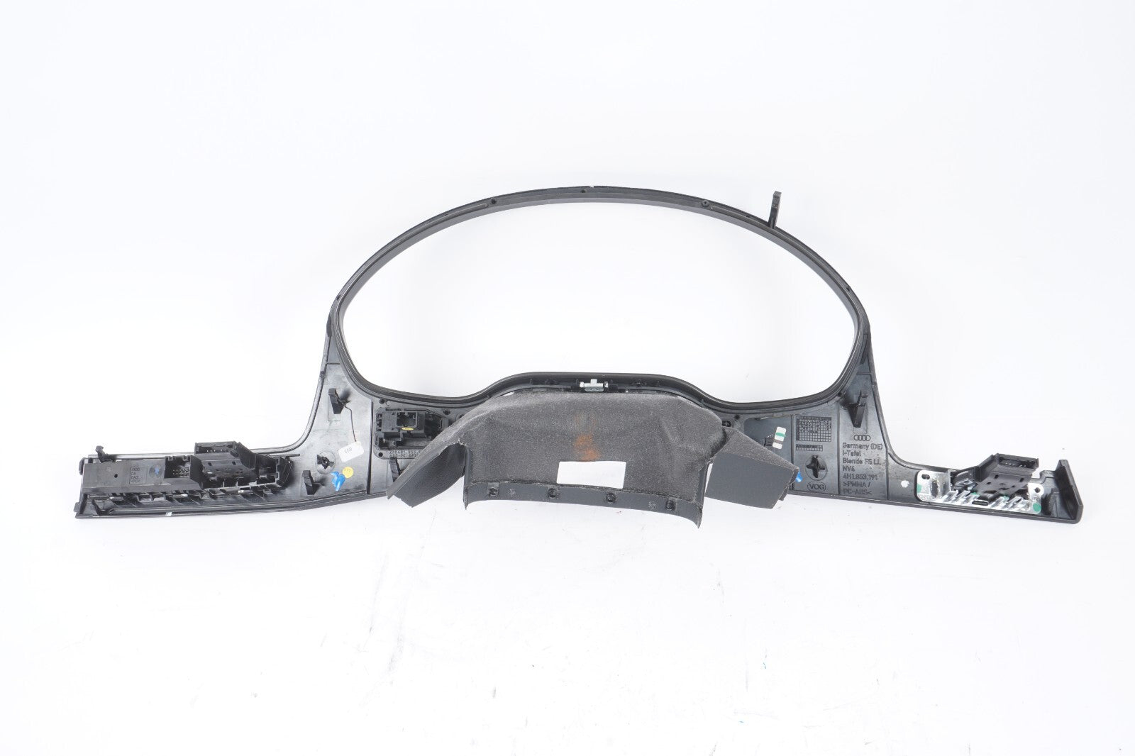 12-17 AUDI A8L A8 DASH SPEEDOMETER CLUSTER BEZEL TRIM 4H1853191  OEM
